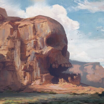 Rocky Mountain Skull
