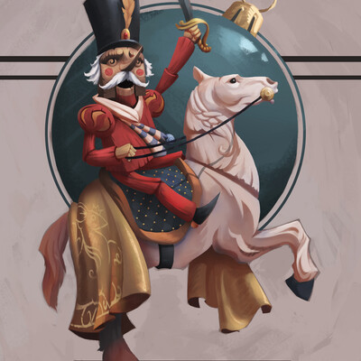 New Year`s personal illustration