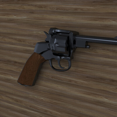 Revolver gun