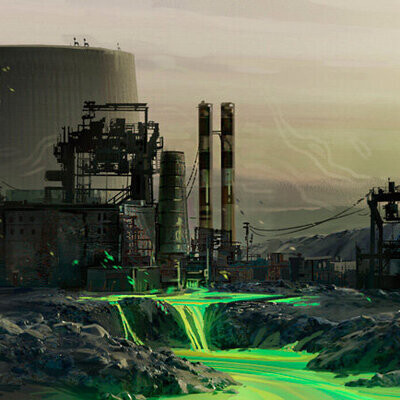 Студентка Кормакова Анна / Курс "Концепт Арт Окружения, Matte Painting и 3D для 2D"