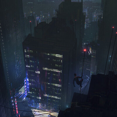 Студентка Меленец Юлия / Курс "Концепт Арт Окружения, Matte Painting и 3D для 2D"