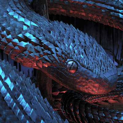 Metal snake