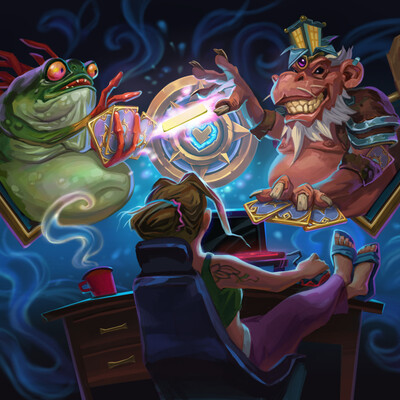 HEARTHSTONE. ФАН-АРТ.