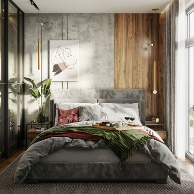 Snug bedroom