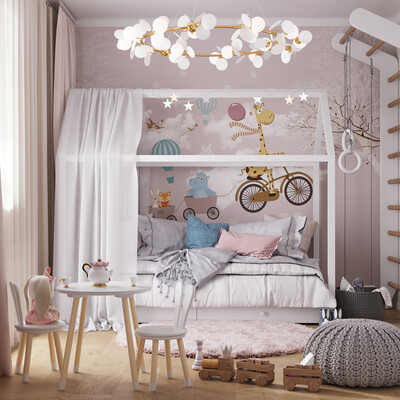 CHILDREN'S ROOM FOR GIRLS