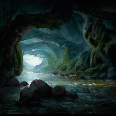 Студент Свиридов Максим / Курс "Концепт Арт Окружения, Matte Painting и 3D для 2D"