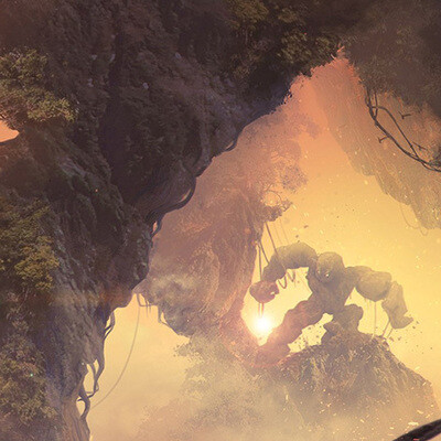 Студент Бойко Илья / Курс "Концепт Арт Окружения, Matte Painting и 3D для 2D"