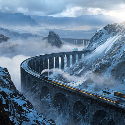 Студентка Акатьева Вероника / Курс "Концепт Арт Окружения, Matte Painting и 3D для 2D"