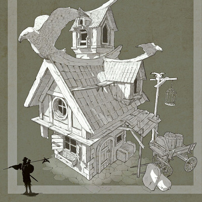 Medieval  house