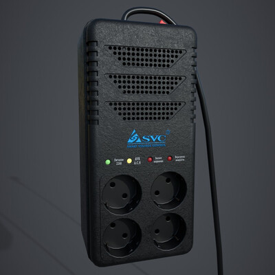 Стабилизатор SVC AVR 1008 G 800VA LCD