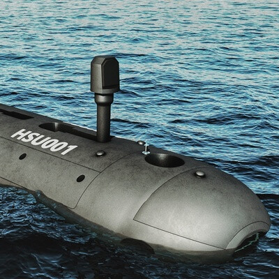 HSU001 unmanned submarine