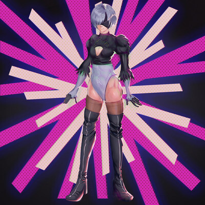 2B from Nier: Automata