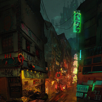 Студентка Смирных Виктория / Курс "Концепт Арт Окружения, Matte Painting и 3D для 2D"