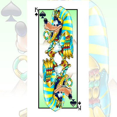 playing card mockup