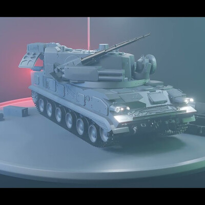 3D course ZPRK "Tunguska"