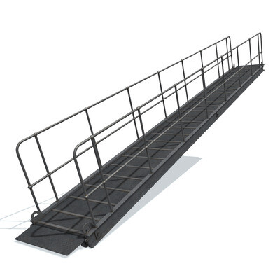 3D model.  Сoastal ladder A.
