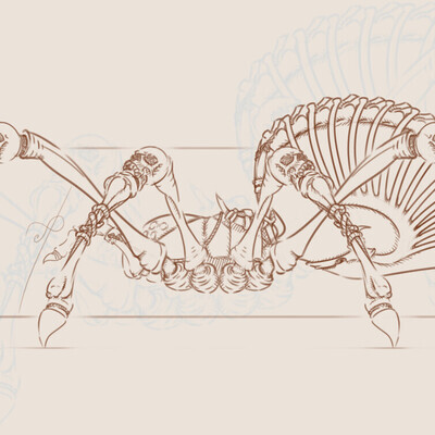 Dark Runner |Concept Art Mount |Spider