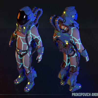 Space Suit | Charecter concept | 3d concept
