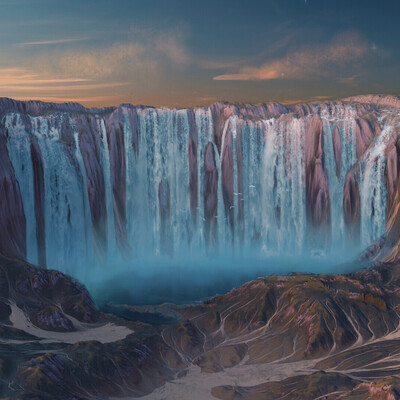 Silence of the Soul | Environment Concept Art |Terrain