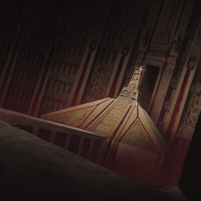 Tomb of Eternal Life | Landscape Concept Art