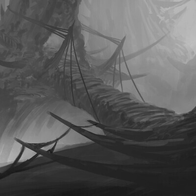 Dangerous Way | Environment Concept Art