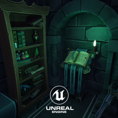 Stylized Dungeon Castle