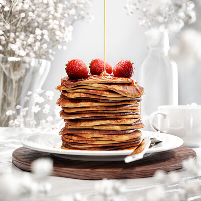 CGI Pancakes 3D