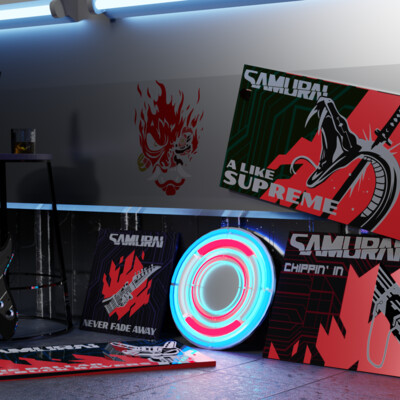 SAMURAI CYBERPUNK 2077