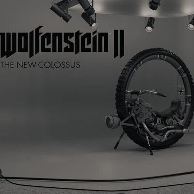 Wolfenstein Monocycle fan art