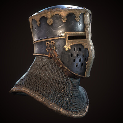 Pothelm_Lowpoly(real-time)