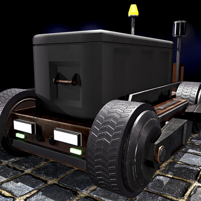 Smart delivery robot