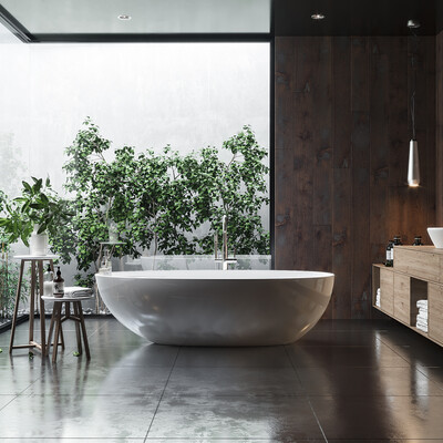Bathroom interior