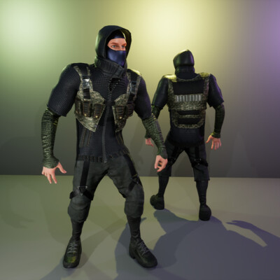 UE ассет Infiltrator