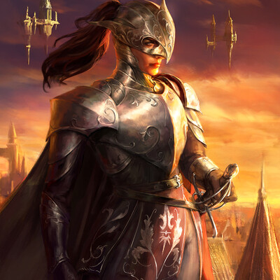 Girl knight