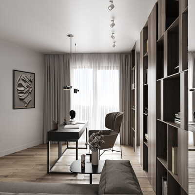 Office in the apartment