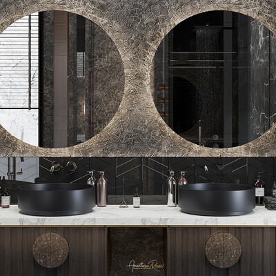 Bathroom from the project "Moon light"