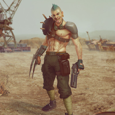 Raider of wasteland