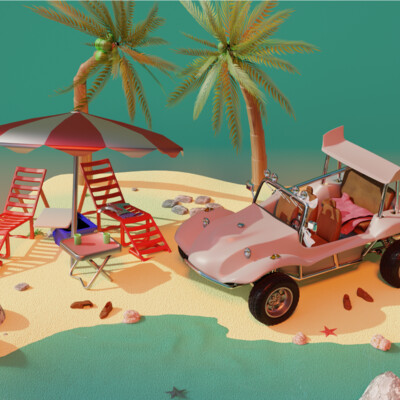 Багги Volkswagen Dune Buggy