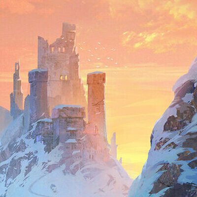 Студентка Свистунова Анна / Курс "Концепт Арт Окружения, Matte Painting и 3D для 2D"