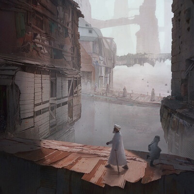 Студент Лариошкин  Сергей / Курс "Концепт Арт Окружения, Matte Painting и 3D для 2D"