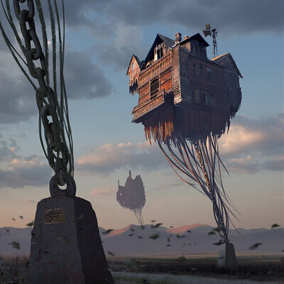 Студент Захарчук Владимир / Курс "Концепт Арт Окружения, Matte Painting и 3D для 2D"