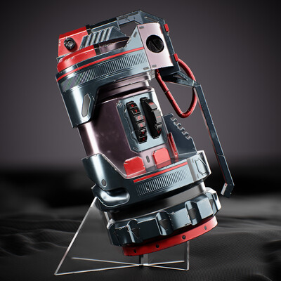 Sci-fi Implosion Grenade J-56