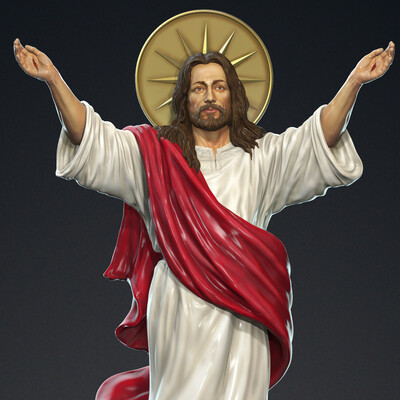 Jesus on cloud.