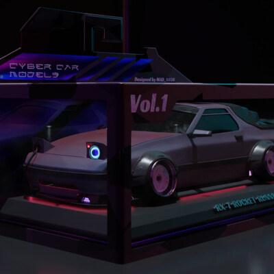 Mazda RX-7 FC ROCKET RUNNER.
