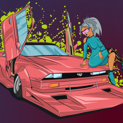 Vega's pink gun