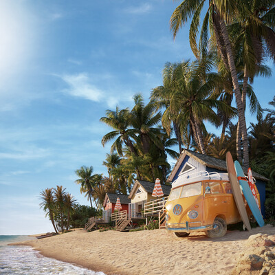 Maldives Beach Houses