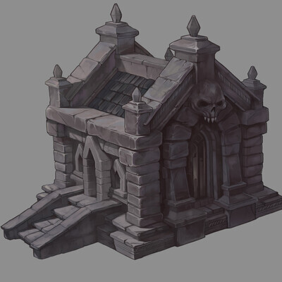 dark house
