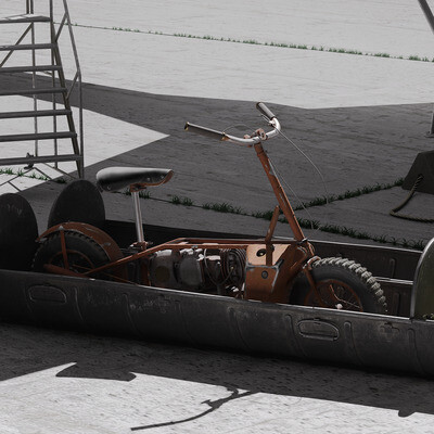Motorcycle Excelsior Welbike