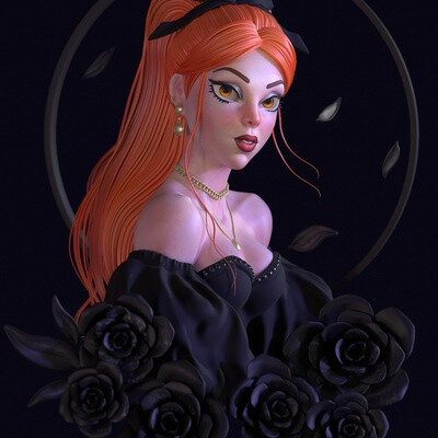 Red girl