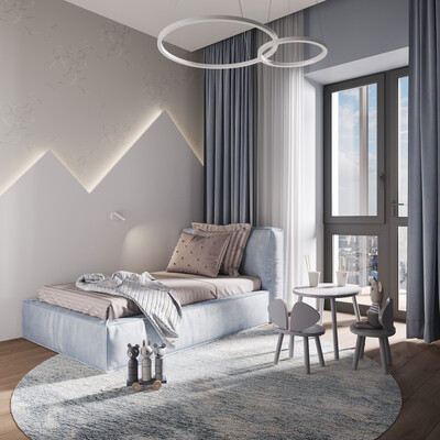 Blue room